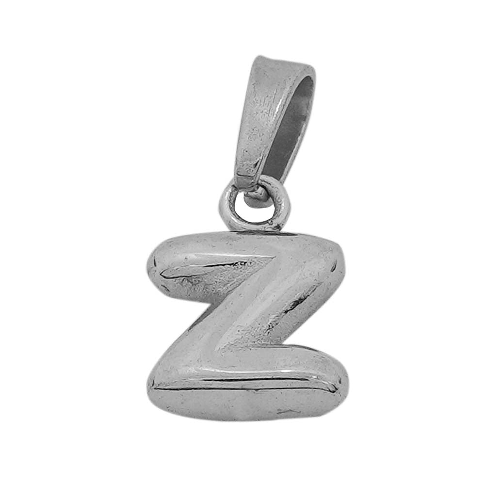 18k platinum alphabets - Z