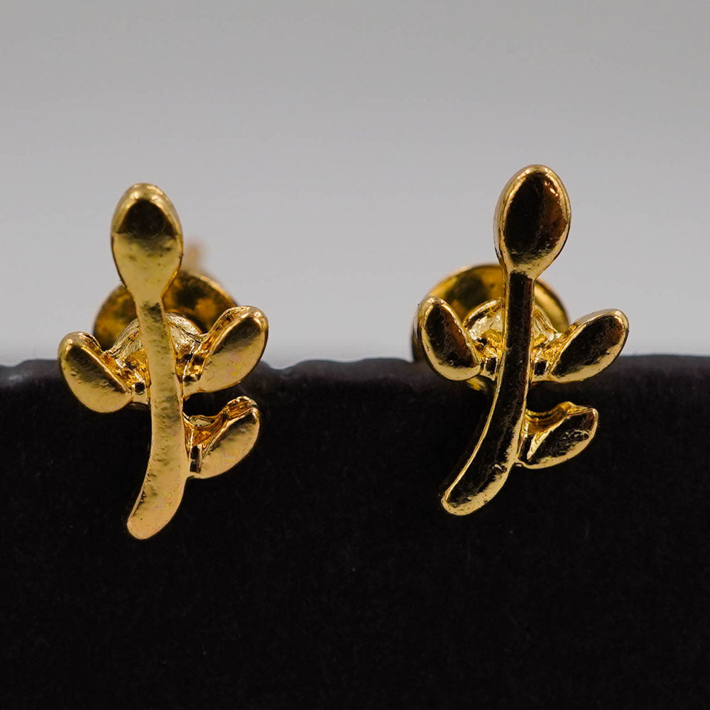 leaf studs D767