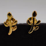 leaf studs D767