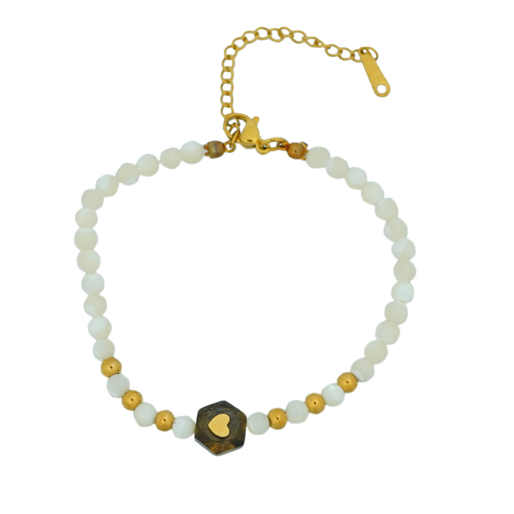 Omission brown beaded Bracelet D269