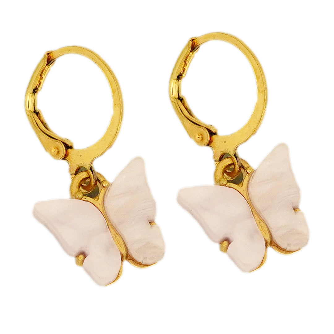 SG FASHION VAULT BUTTERFLY STONE HUGGIE