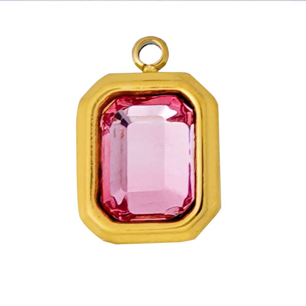 Jaci pink charm