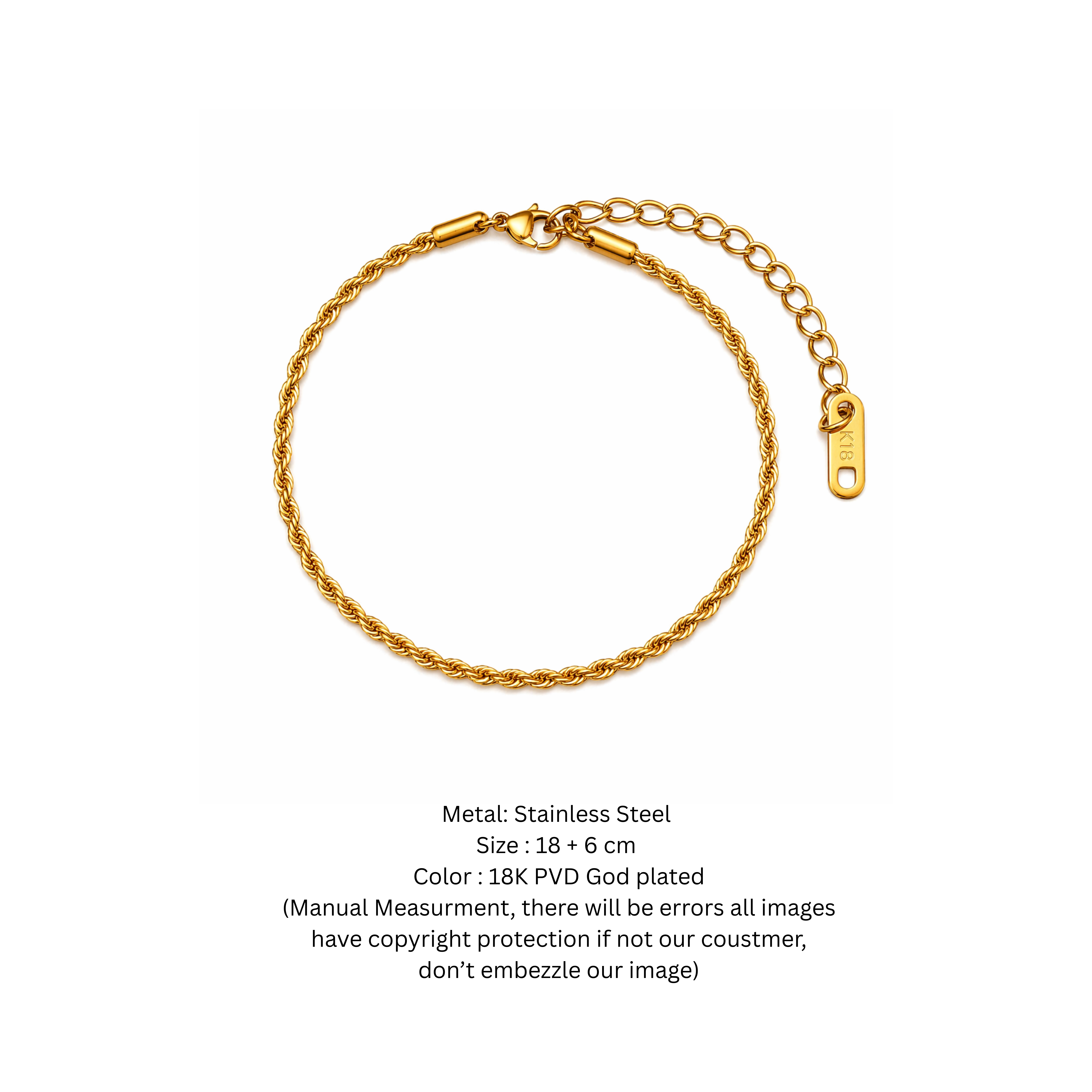 ROPE CHAIN BRACELET
