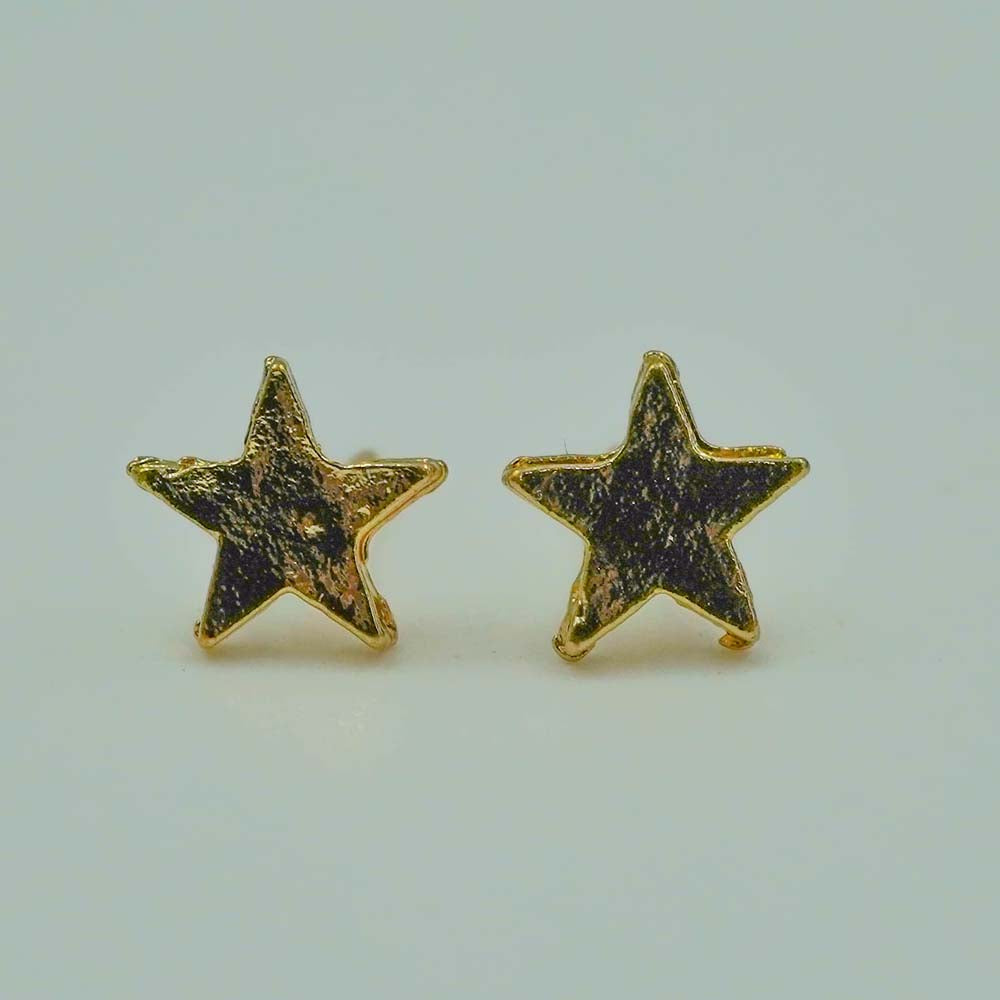 foiled star studs