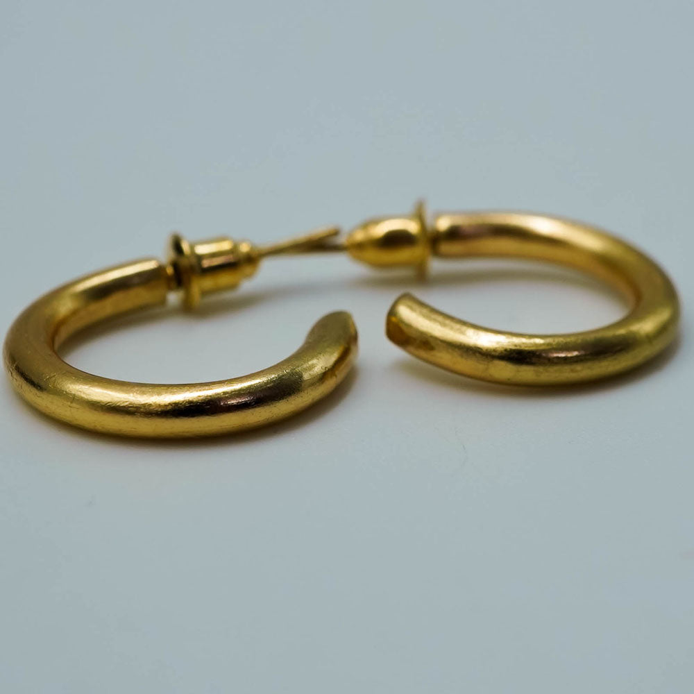 small golden hoops