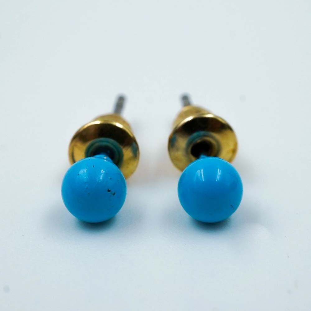 blue studs