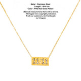 11_11  Zircon Studded Pendant