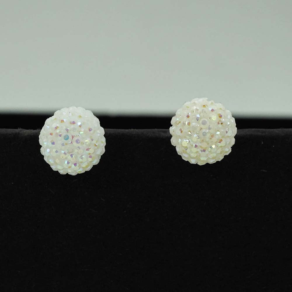 floral balls studs