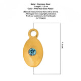 Dizzy blue charm
