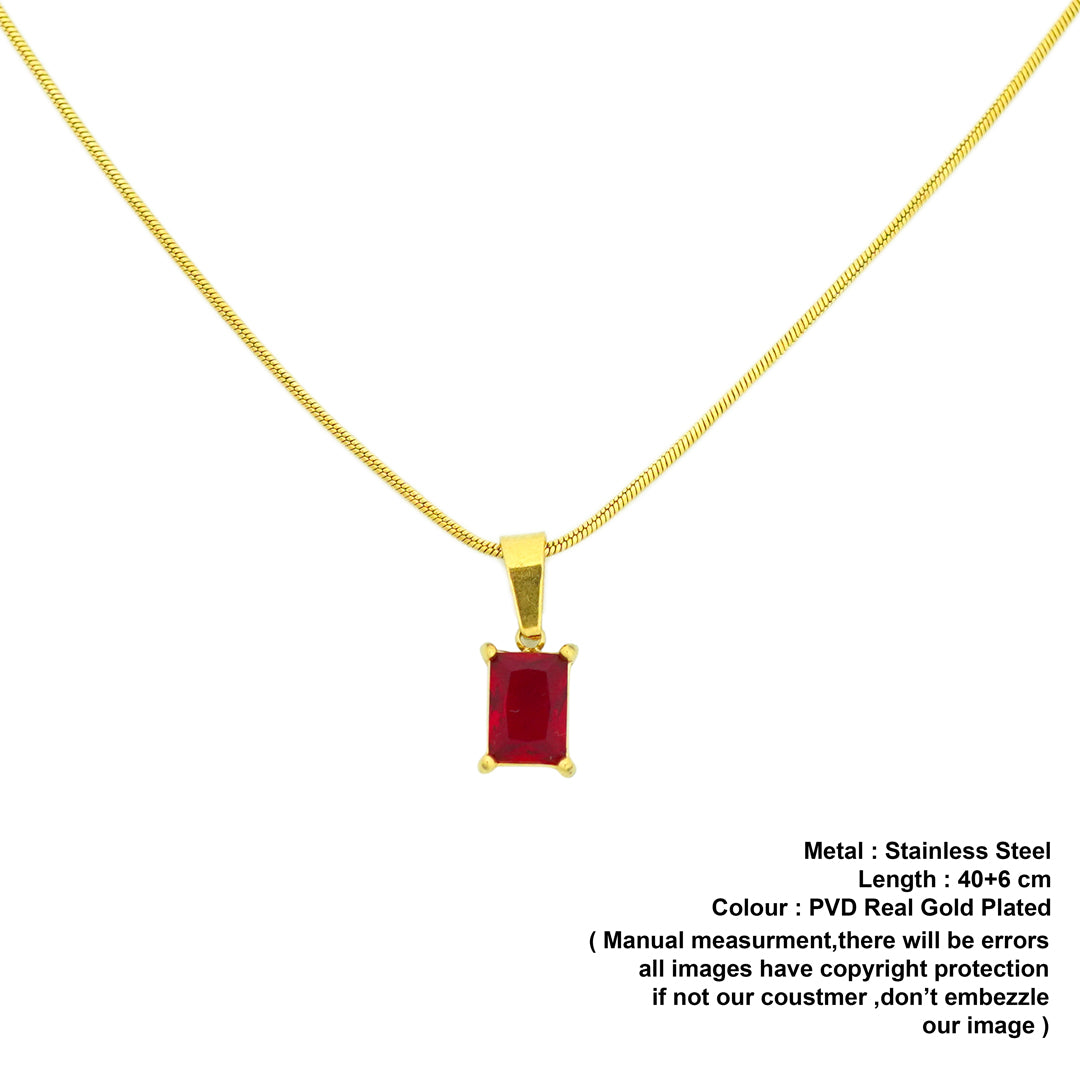 Mila red pendant
