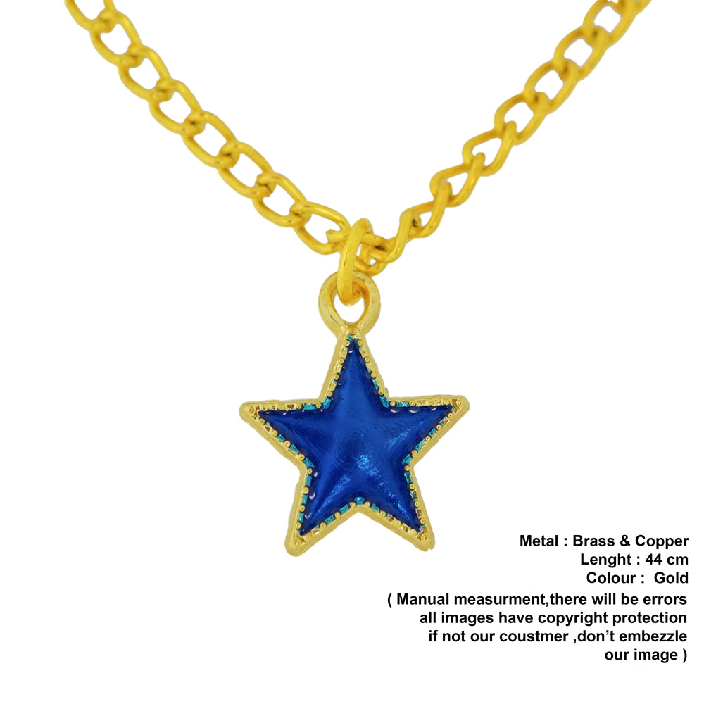 blue star pendant