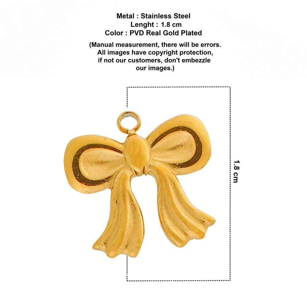 daisy bow charm