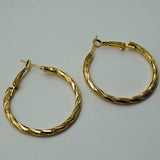 golden hoops