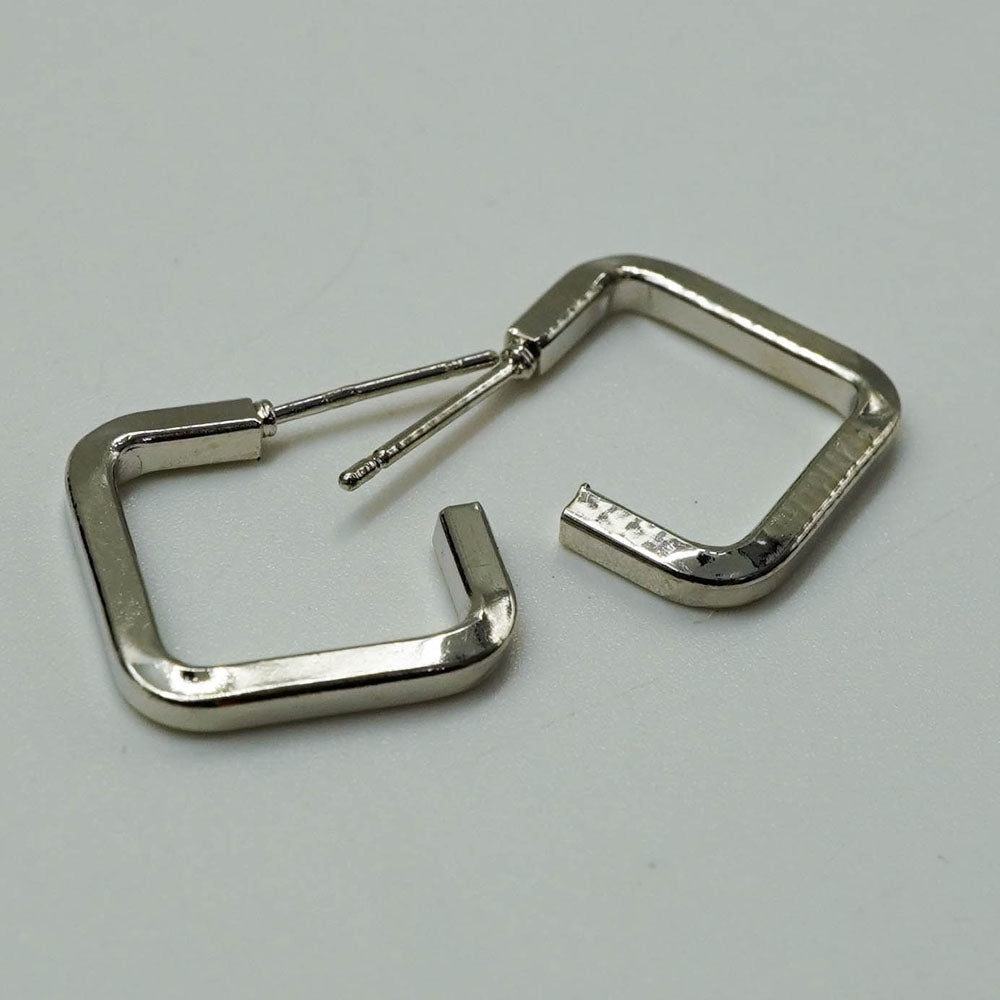 silver plating hoops