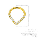 Single layered hoop D490