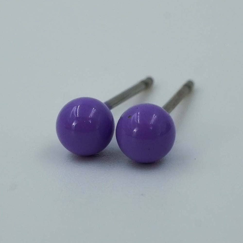 purple studs