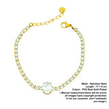 royal gold plated bracelet d452