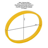 plain gold band