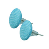 button blue studs