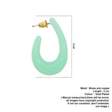 sea green hoops
