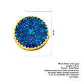 galaxy blue studs