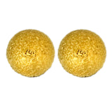 golden balls studs d763