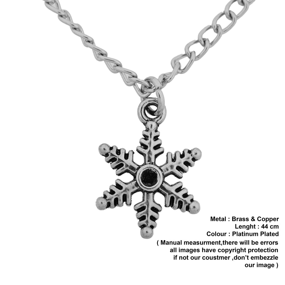 leafy flower pendant