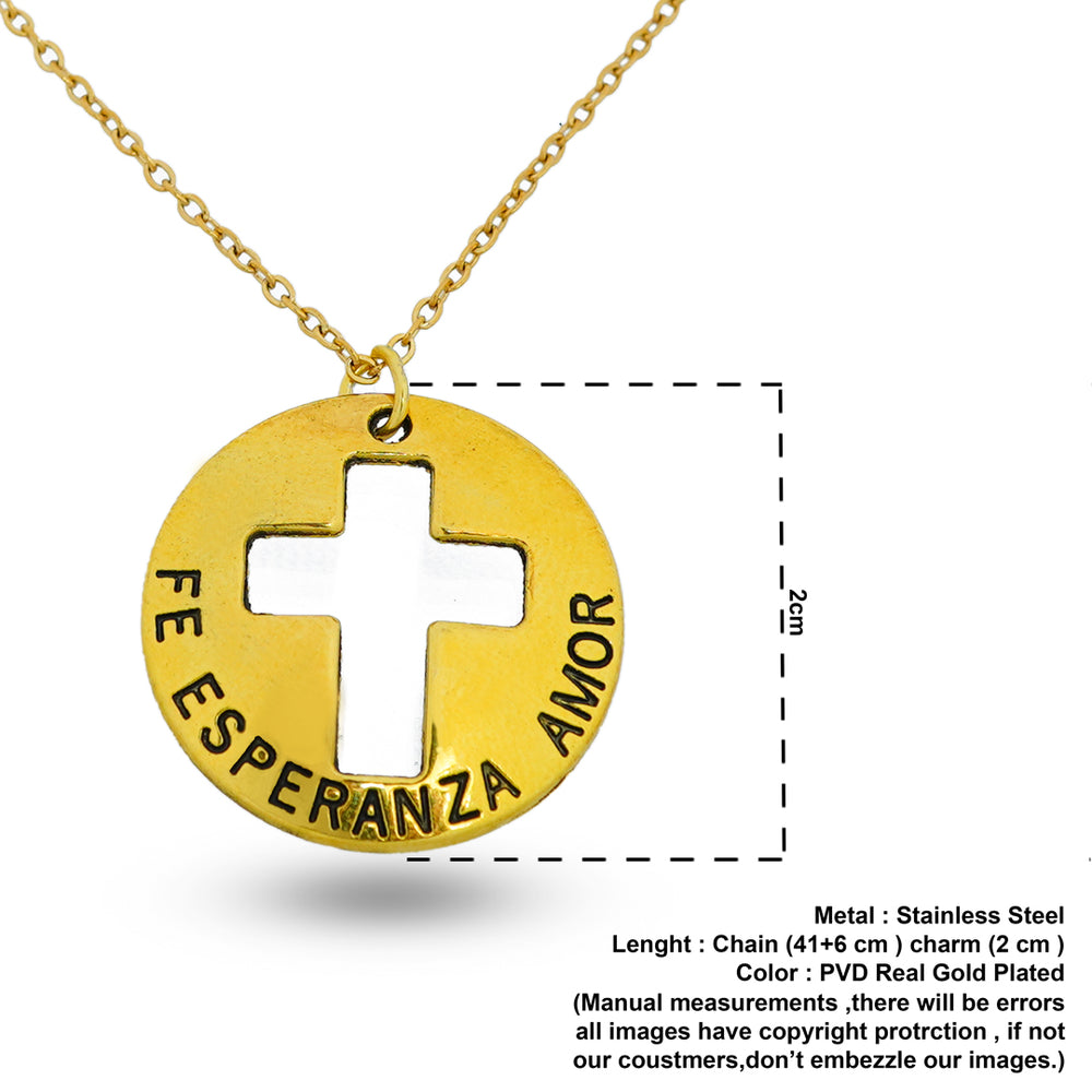 hope and love pendent
