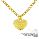 love you engraved pendant