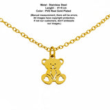 Teddy Bear Necklace D367