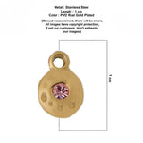 Mazzy pink charm