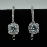 Silver plated Rosy drops