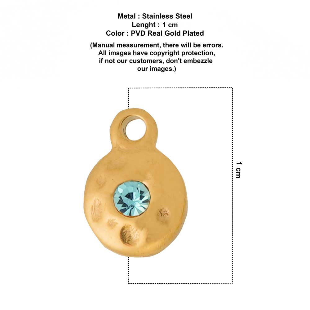 Mazzy blue charm