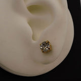 small zircon studs d765