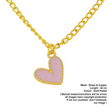 pink heart pendant