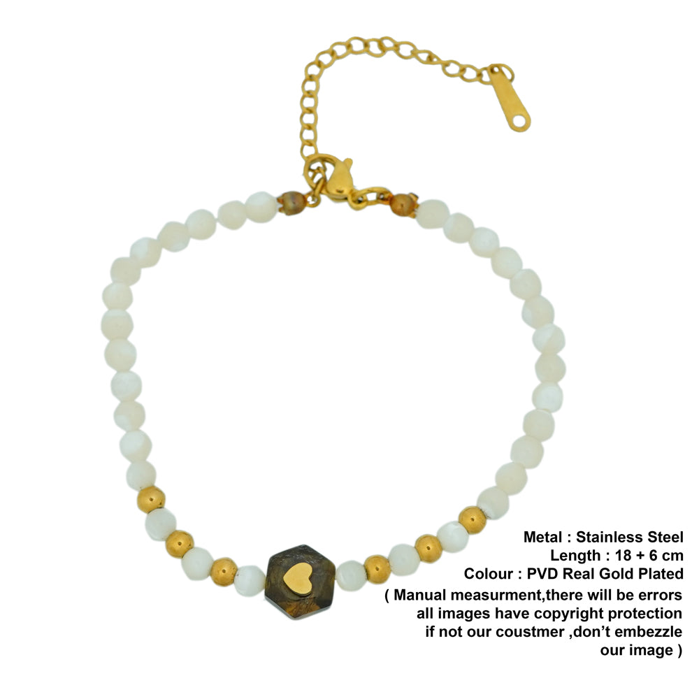 Omission brown beaded Bracelet D269