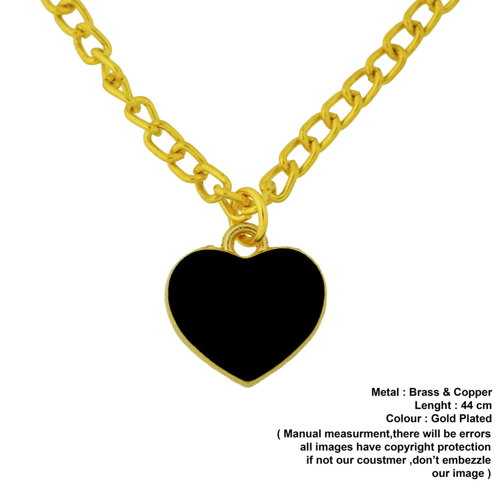 black heart pendant