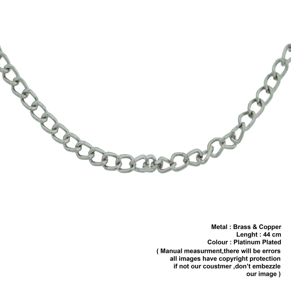 SLIVER PLATED CHAIN