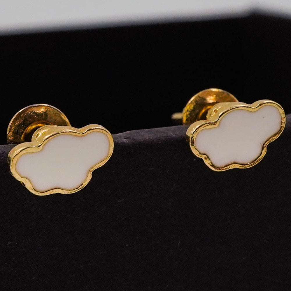 cloud shaped stud