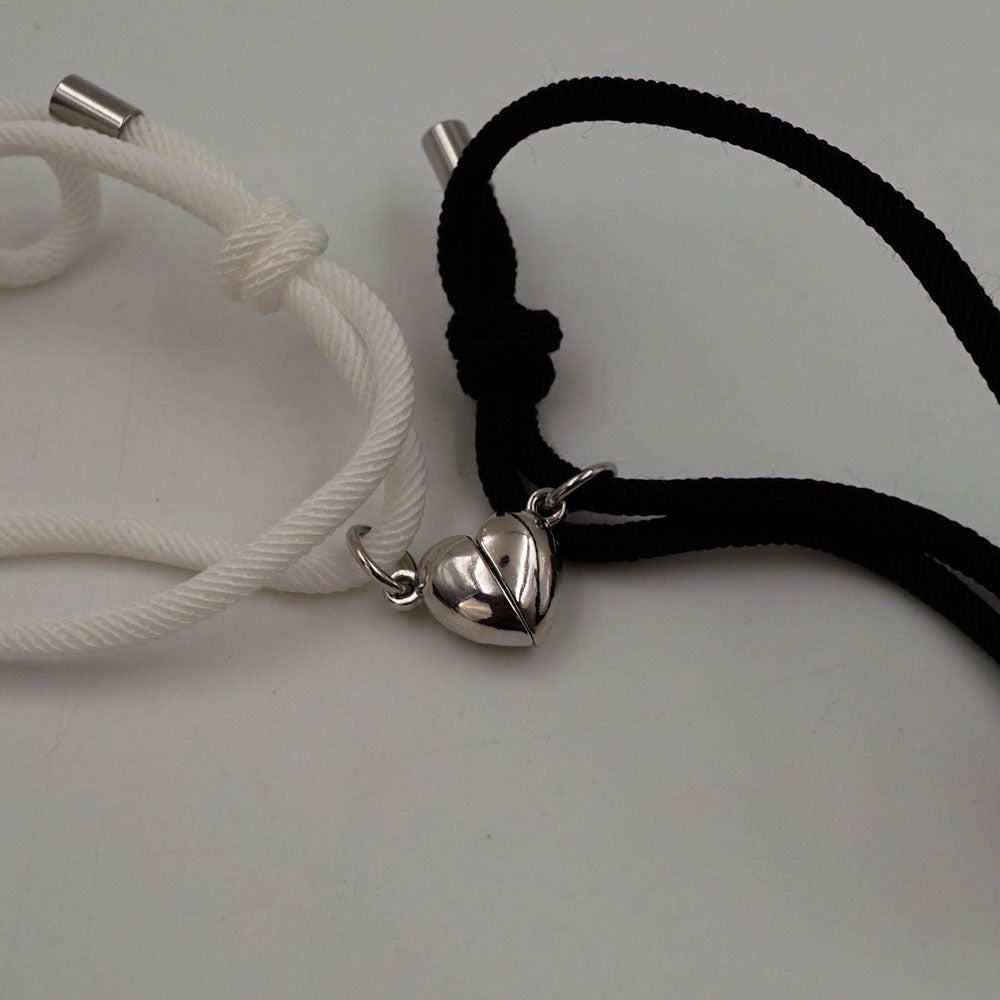 magnetic heart rope bracelets D776