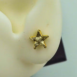 foiled star studs