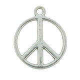 big size peace pendant