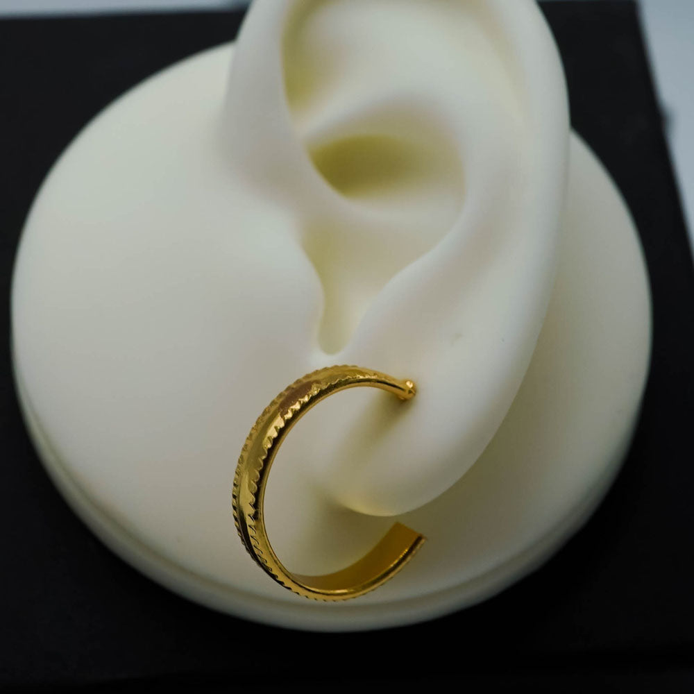 textured hoops