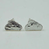 foiled clouds studs