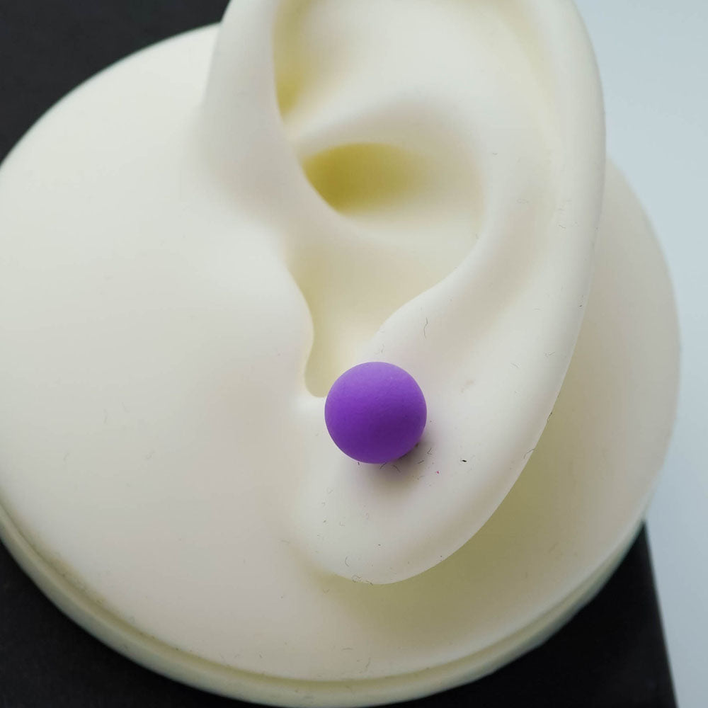 purple studs