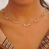 tripple heart necklace