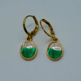 green white drops