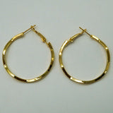 wavy hoops