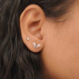 Butterfly studs