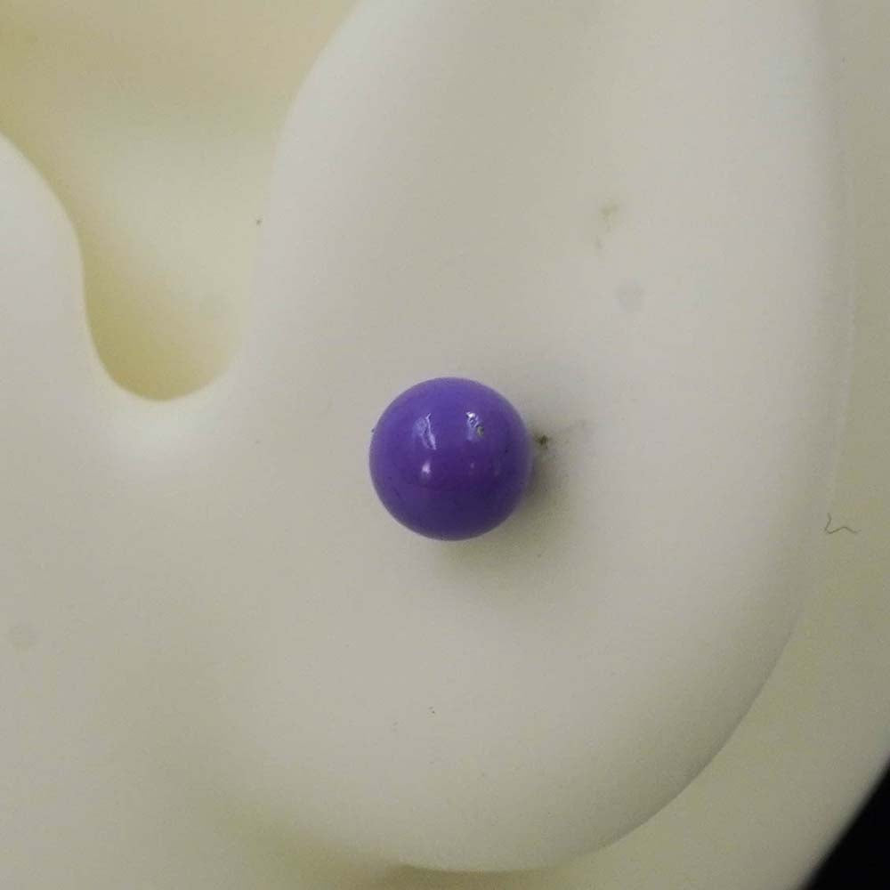 purple studs